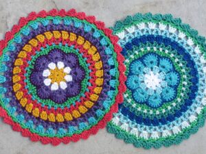 african flower mandala