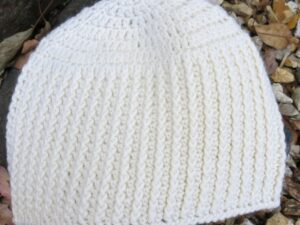 bar stitch beanie