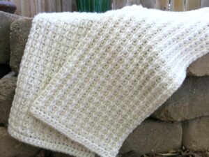 bar stitch scarf