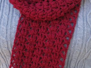 zig zag heart scarf