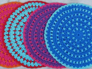 modern granny placemats