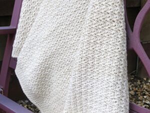 parquet stitch baby blanket