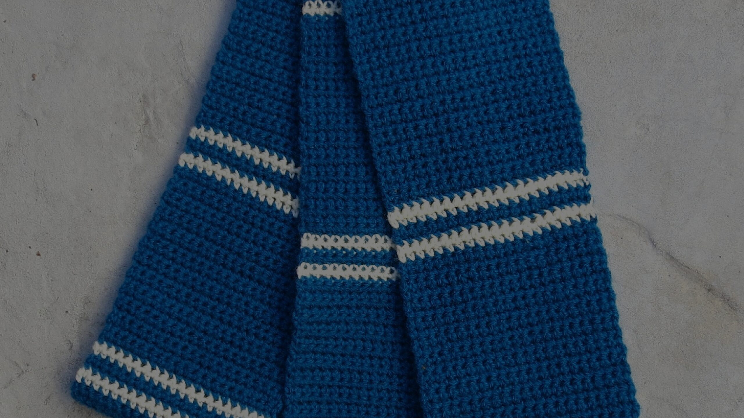 Striped Scarf Pdf