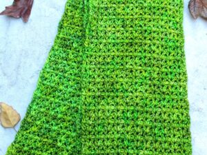 v stitch scarf