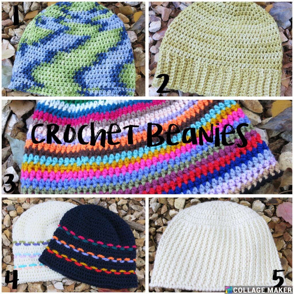 crochet beanies