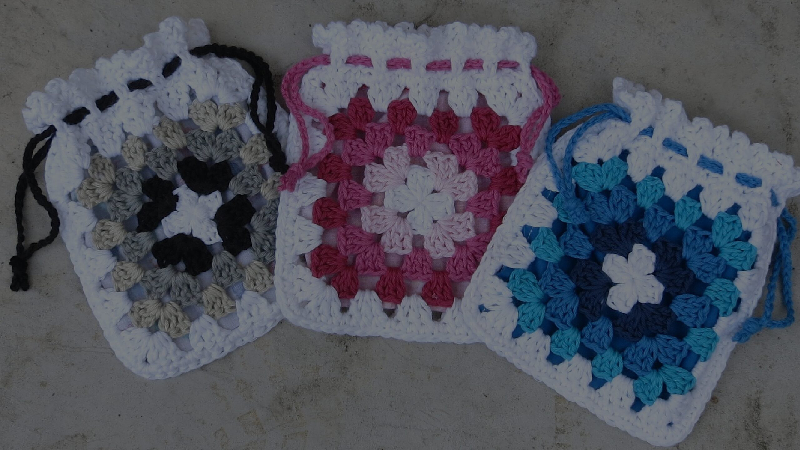 Granny Square Drawstring Pdf