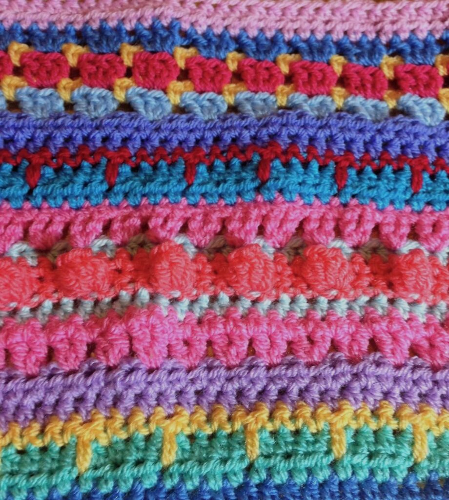 multi blanketstitches